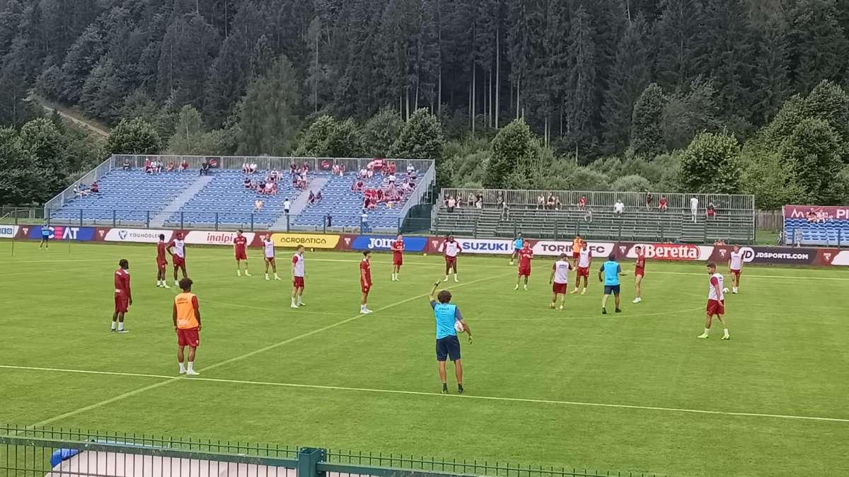 Il Torino a Pinzolo – Masina in gruppo, ma si è fermato Gineitis. Vanoli: “Tocchi liberi, velocizzare. Esci da lì …. apriti”