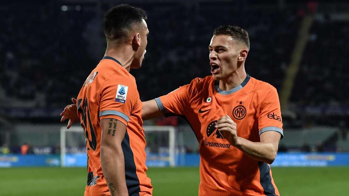 Serie A: Inter avanti sulla Fiorentina all'intervallo, per ora decide Lautaro