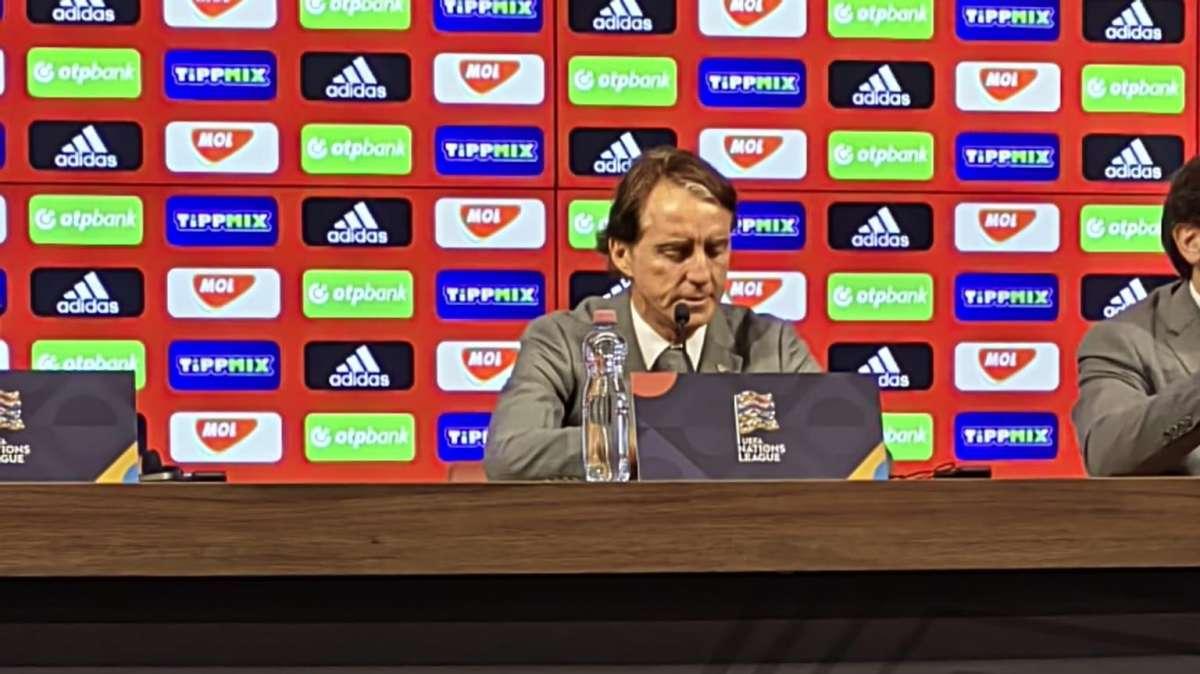 Mancini: "La Macedonia? E' stata una partita assurda"