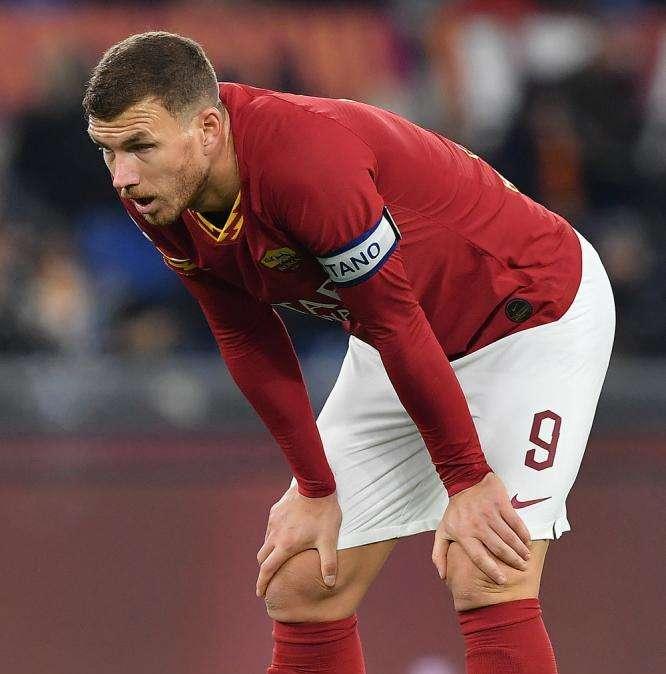 Atalanta sotto nel primo tempo contro la Roma, Dzeko al 45'