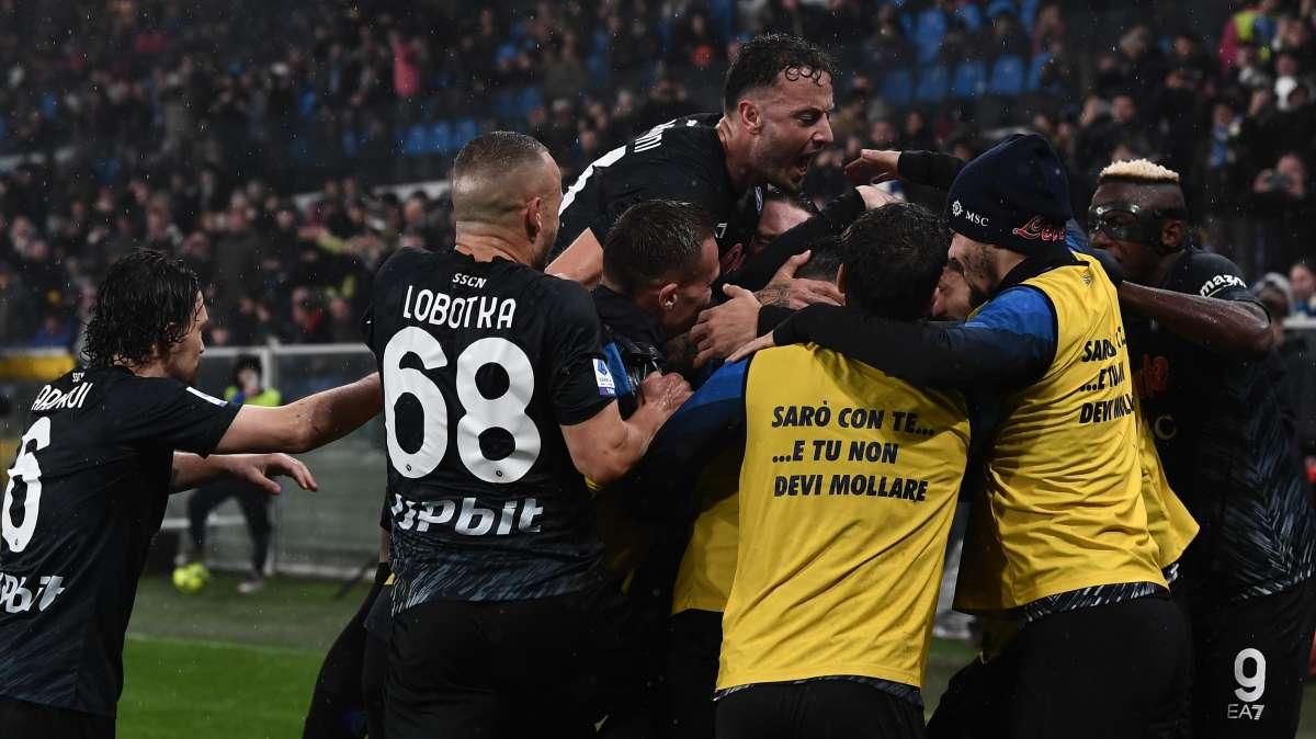 Sampdoria-Napoli 0-2, Spalletti allunga di nuovo in vetta