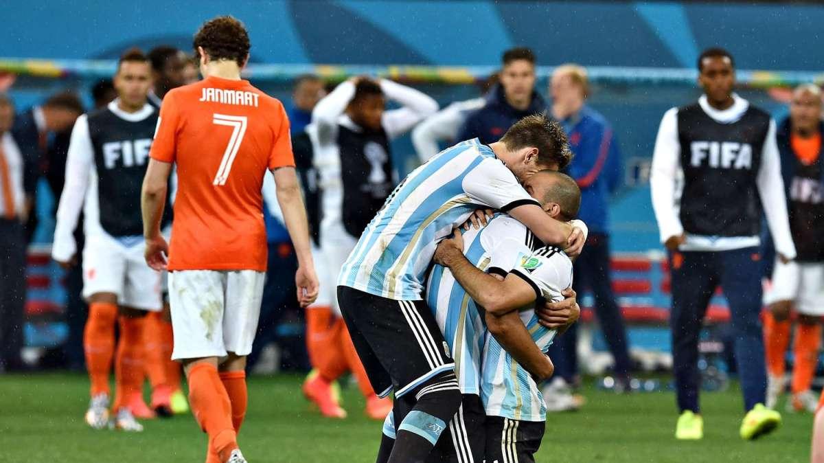 Argentina in finale contro la Germania 