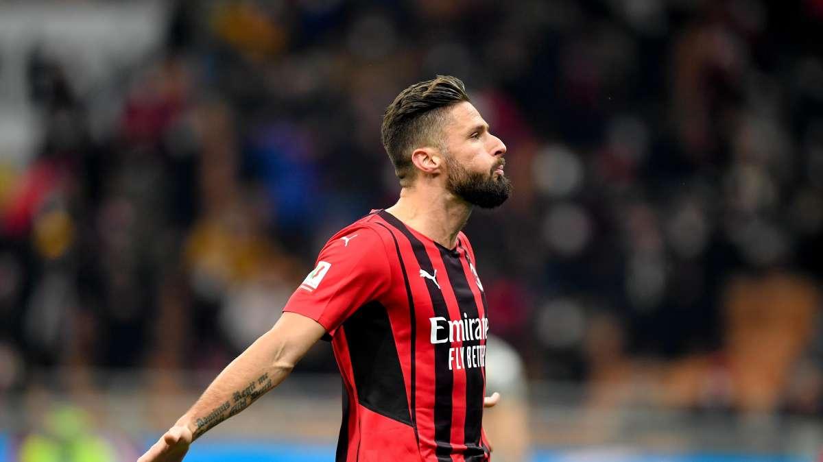 Serie A - Il Milan ribalta l'Inter con Giroud