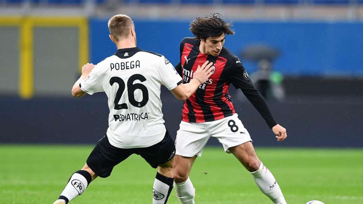 Napoli ko in rimonta in casa da uno Spezia in dieci
