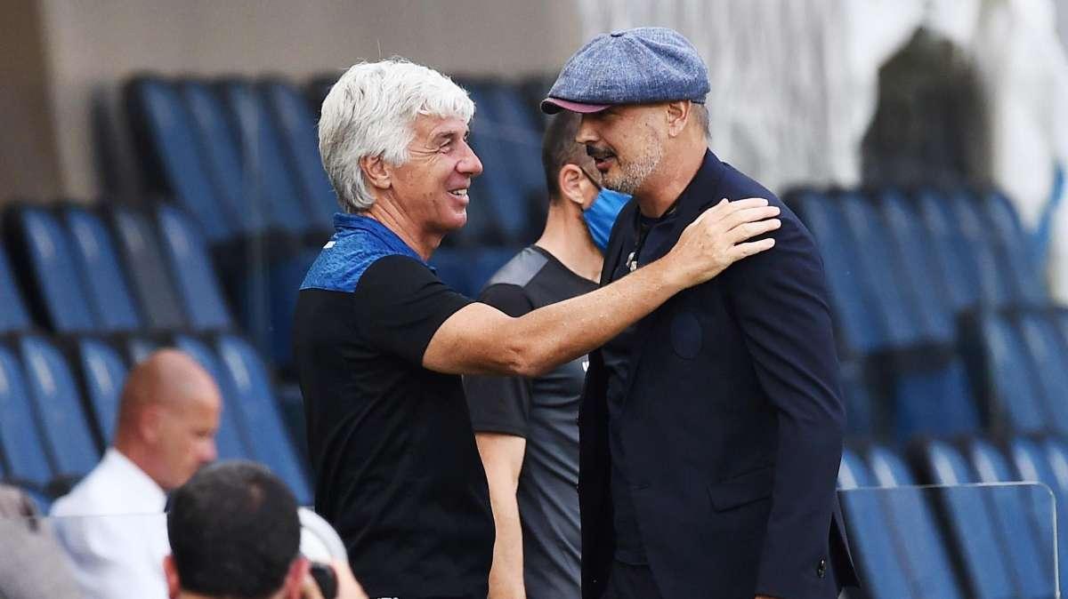 Atalanta-Bologna, Miha bacia il Gasp e poi lo zittisce 