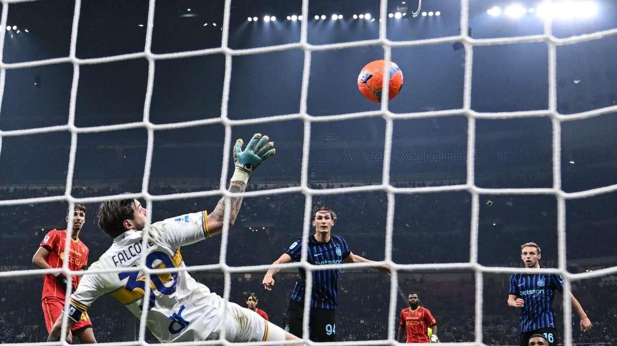 Inter-Lecce 1-0: quanta fatica, ma ci pensa Pio Esposito