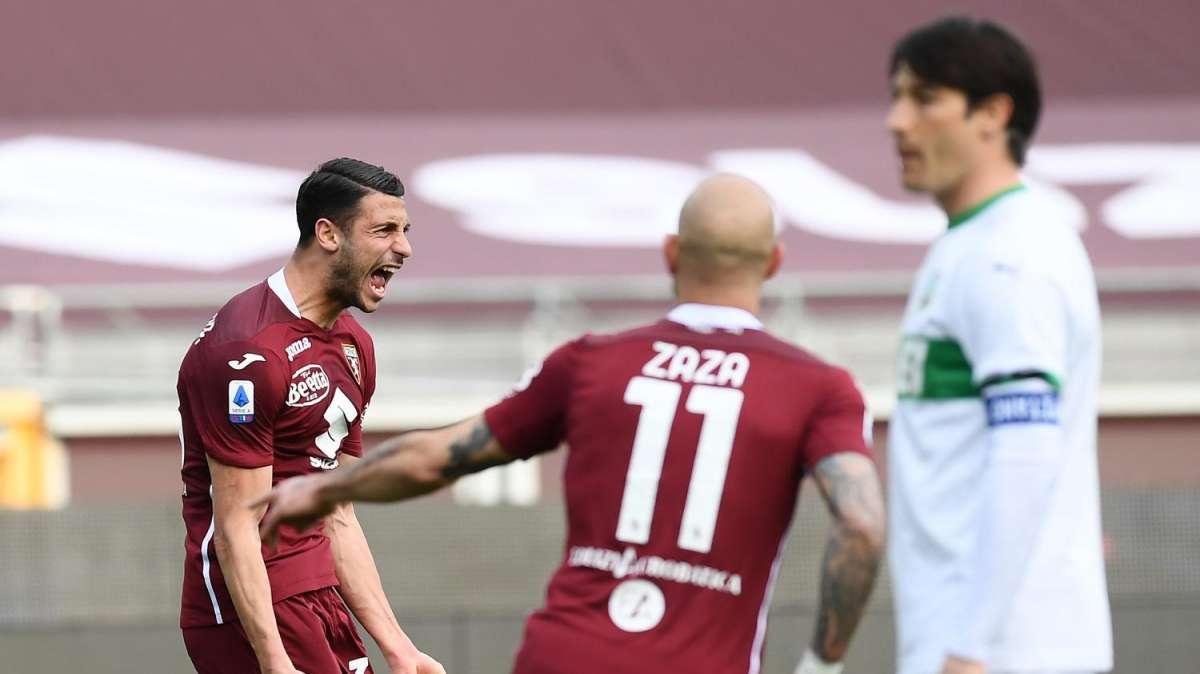 Toro, con il Sassuolo nessun pareggio nei precedenti interni in Serie A