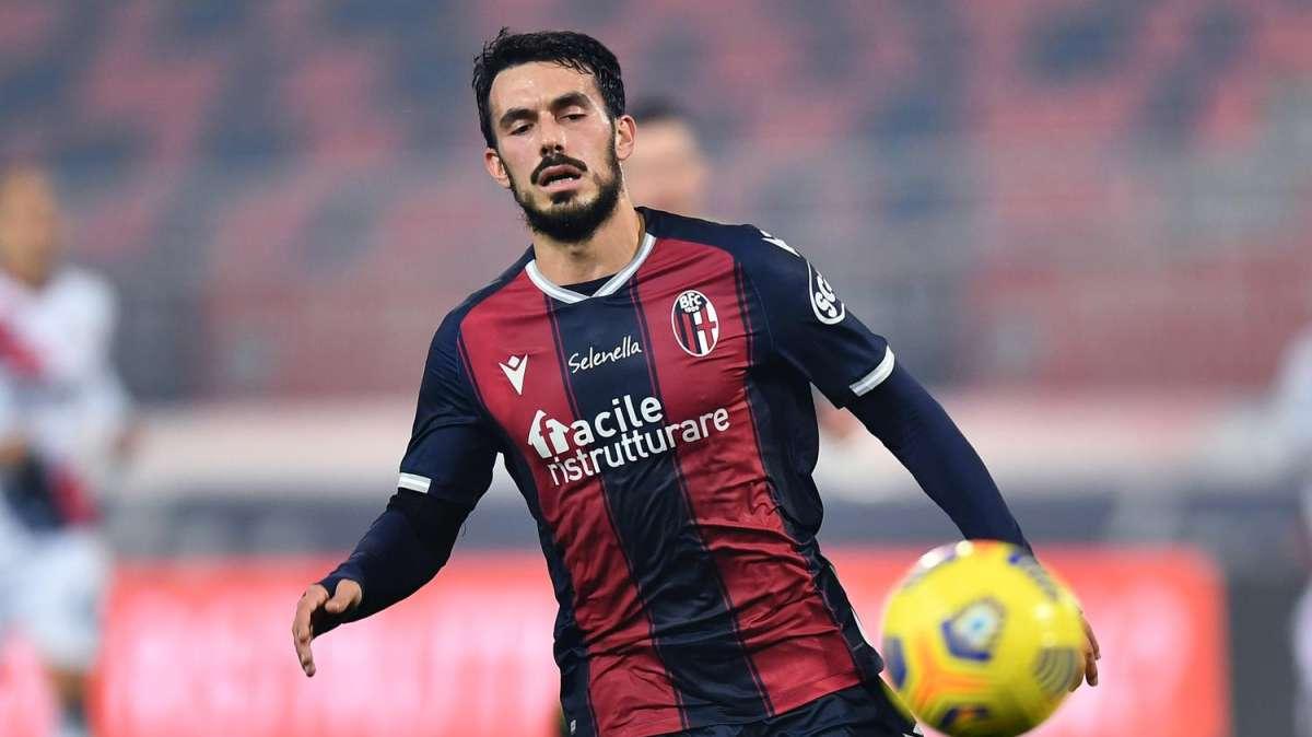 Bologna avanti sul Benevento all'intervallo grazie a Sansone