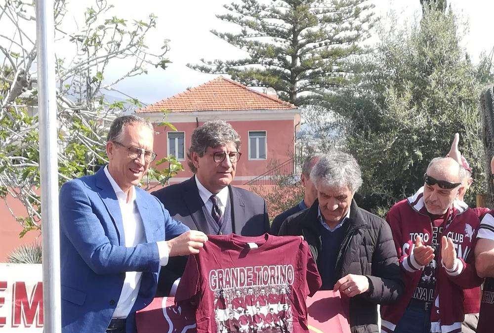 Sanremo, inaugurata Strada "Grande Torino"