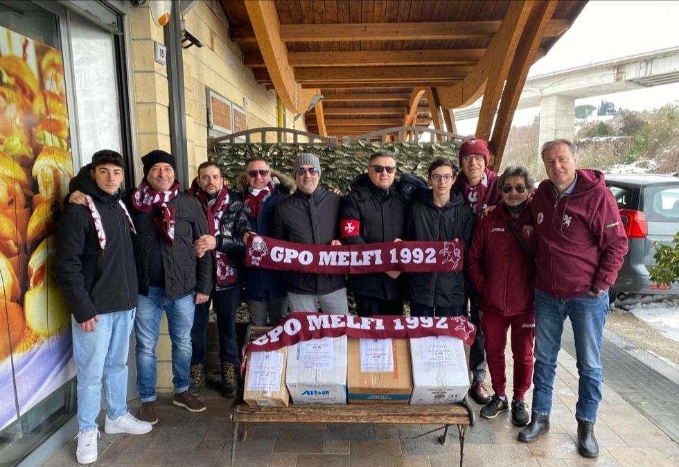 TC Melfi Gian Paolo Ormezzano, donazione pro Ucraina