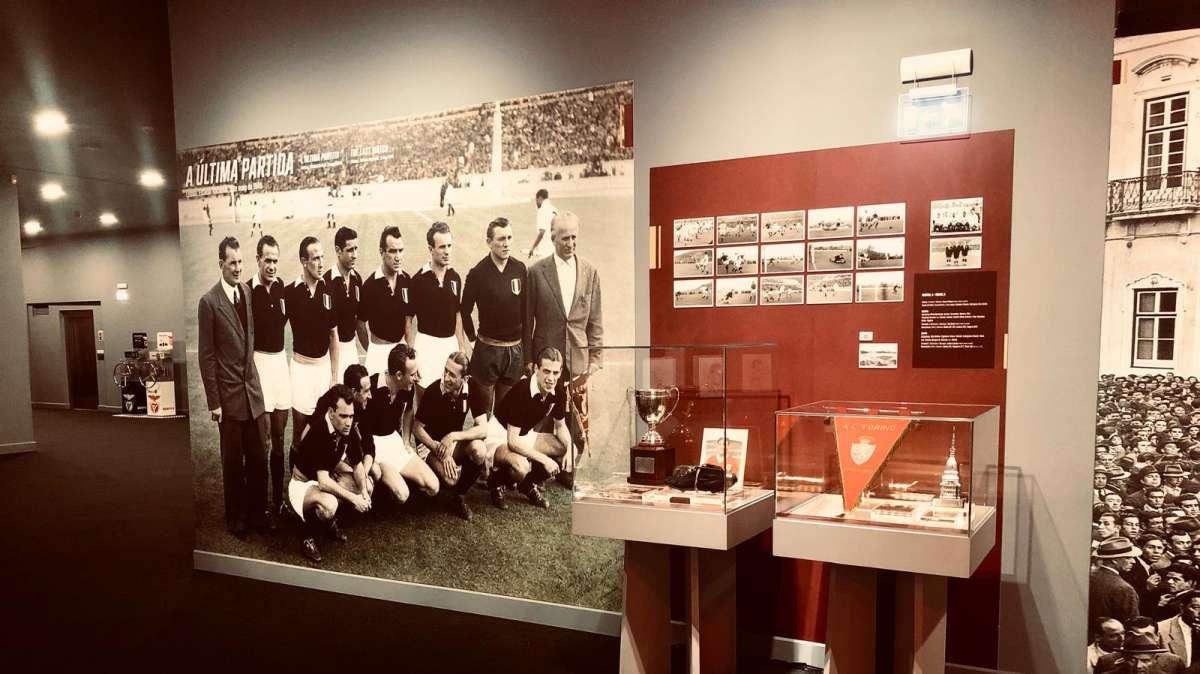 Museo del Benfica, inaugurata la mostra “Grande Torino: 75 anni di Leggenda”