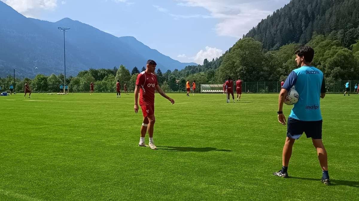 Il Torino  Pinzolo – C’è Bellanova e in gruppo anche Ricci, Gineitis e Pellegri. Vanoli: “Dovete trovare le soluzioni”