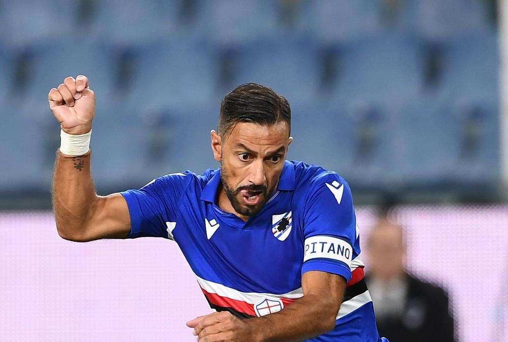 Serie A, al 45' decide un gol di Quagliarella: Fiorentina sotto con la Samp