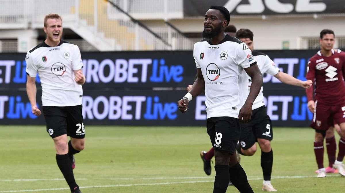 Verso Spezia-Toro: all'andata colpaccio dei liguri con Nzola 