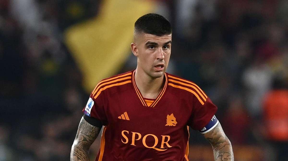 Serie A - Roma avanti all'intervallo con Mancini