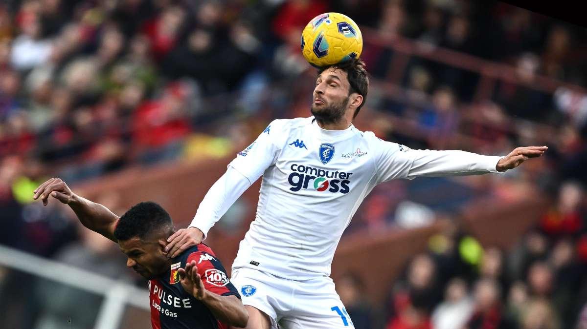 Problemi per l'Empoli, lesione al bicipite femorale per Bereszynski