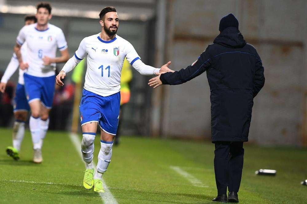 Oggi in campo l'Under 21: maglia da titolare per Parigini