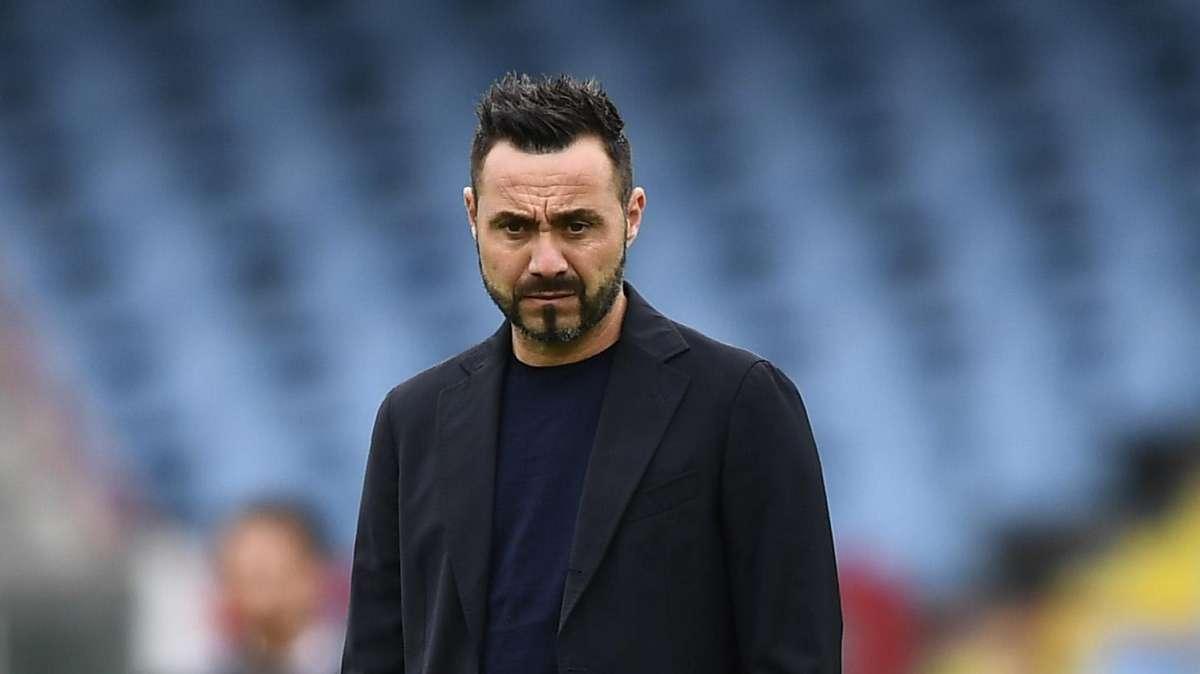 De Zerbi: "Domani la classifica non conta. Torino squadra in costruzione"