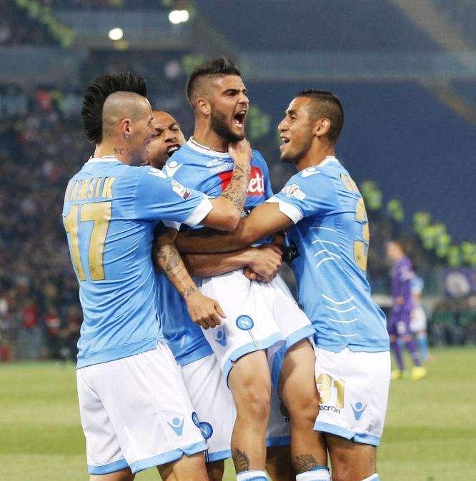Il saluto di Ghoulam ad Hamsik