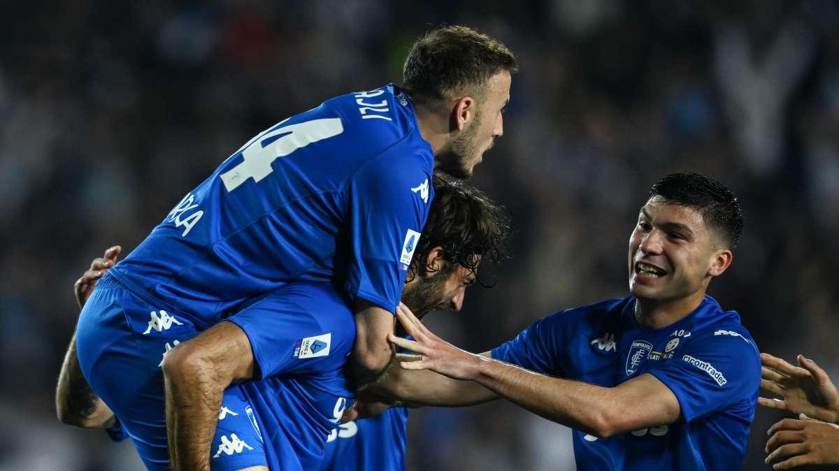 Serie A: Empoli avanti a Sassuolo all'intervallo grazie a Luperto