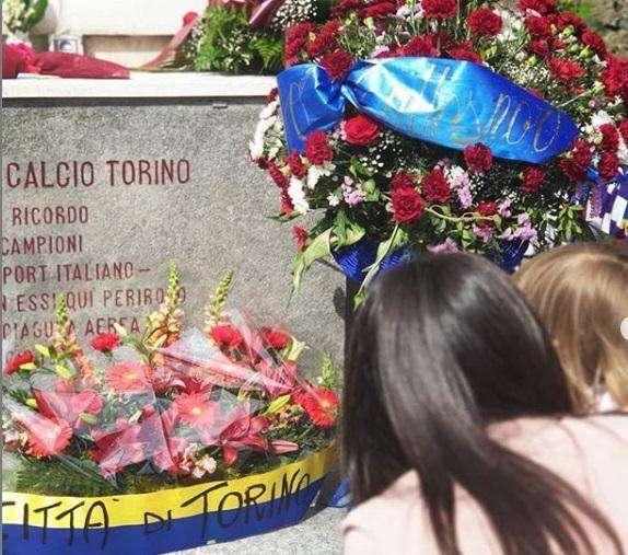 La Sindaca Appendino a Superga: " Il Grande Torino è un simbolo"