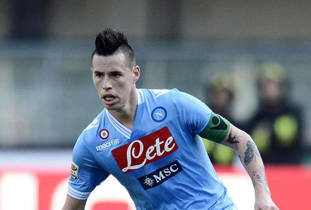Napoli, i nazionali: solo un tempo per Hamsik, tutti i 90' per Cavani e Campagnaro