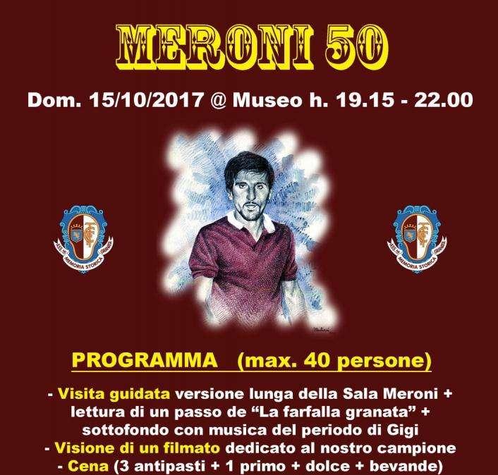 Il Museo del Toro organizza una serata evento dedicata a Gigi Meroni nel 50esimo anniversario della sua scomparsa