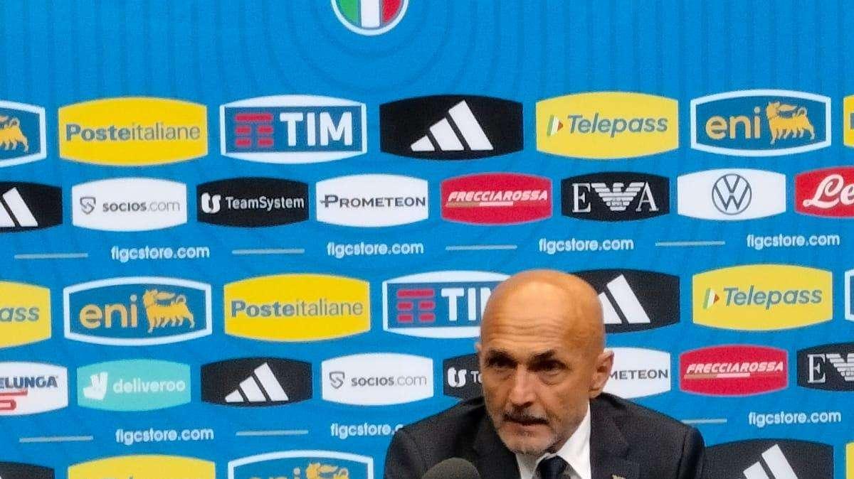 Italia, Spalletti: "Tutti i giocatori sono a disposizione" 