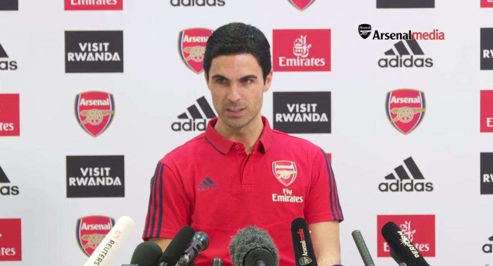 Arteta: "Sto meglio. Sfida enorme e senza precedenti"