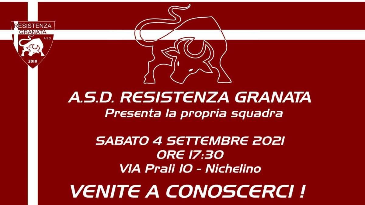 Resistenza Granata: sabato sarà presentata la squadra della terza categoria con il sogno di fare un calcio fondato sui valori