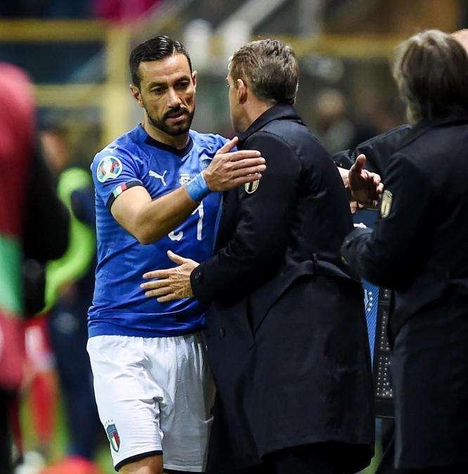 Italia, Mancini si complimenta con i suoi via twitter 