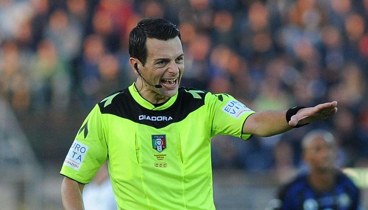 Un precedente, ok, con l'arbitro Pezzuto