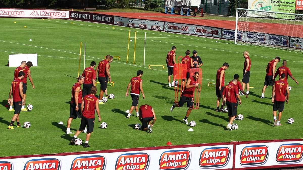 Roma, il programma degli allenamenti