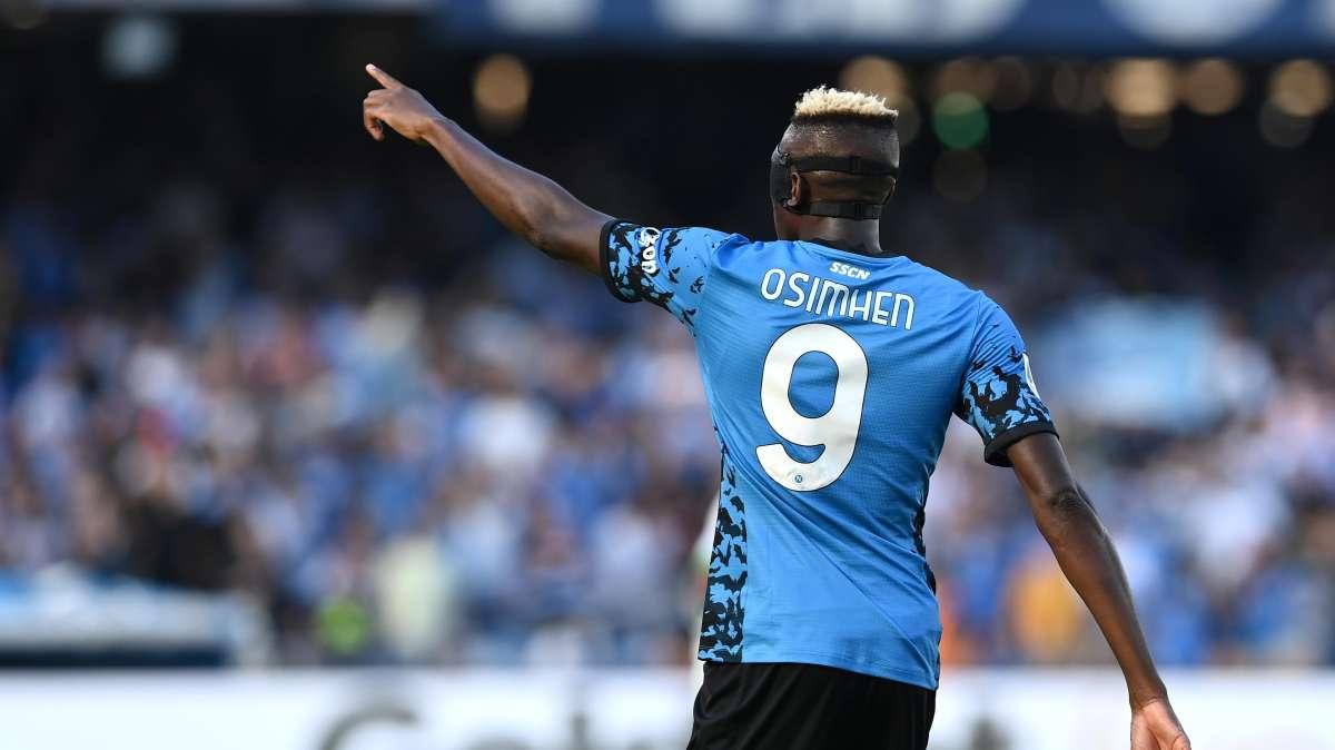 Serie A: Napoli inarrestabile, 4-0 al Sassuolo. Tripletta di Osimhen