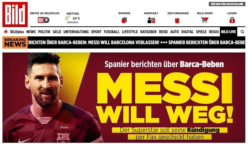 Barcellona, clamoroso. Messi se ne va 