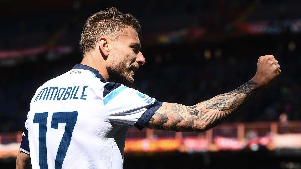 Lazio, altro traguardo per Immobile: nessuno come lui nella storia della Serie A