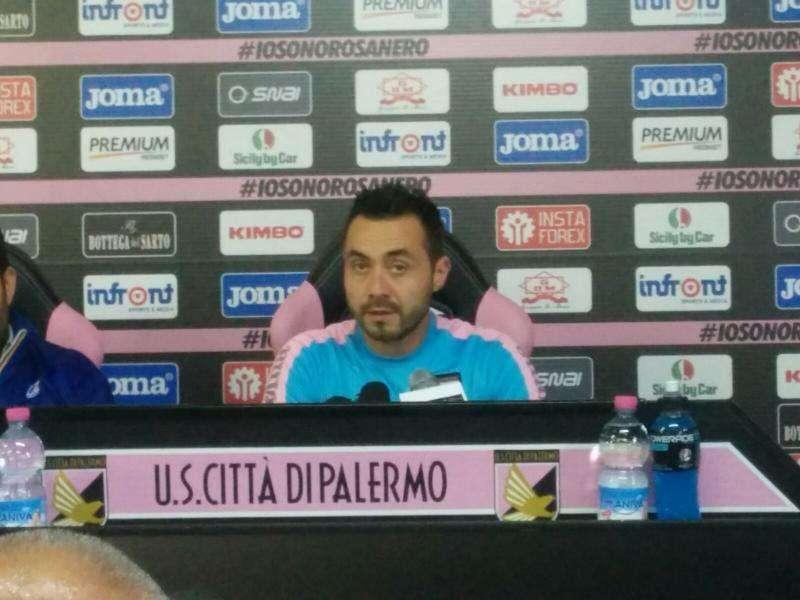 Palermo, De Zerbi in conferenza stampa alle 12.45