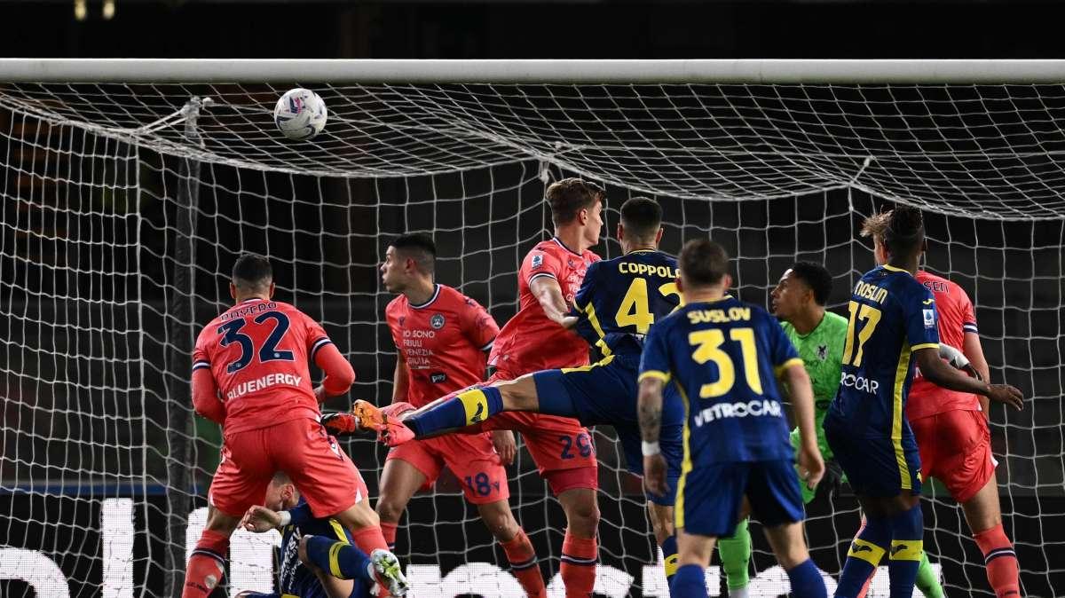 Verona-Udinese 1-0, la risolve Coppola al 93': la classifica aggiornata