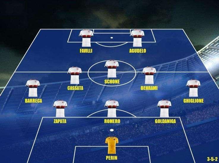 Probabile formazione Genoa - Tra i rossoblu c'è l'ex Barreca