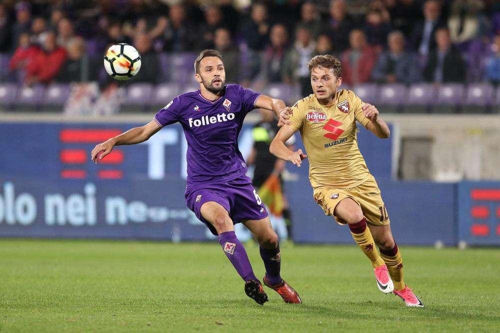 Il Torino non va: colpisce due volte la traversa e la Fiorentina segna tre gol