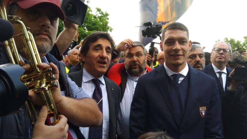 70° anniversario della tragedia di Superga, Andrea Belotti rende omaggio agli Invincibili (fotogallery)