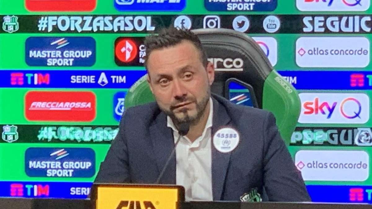 Sassuolo, De Zerbi: "Vincere a Torino non è mai stato facile e non lo sarà nemmeno domani"