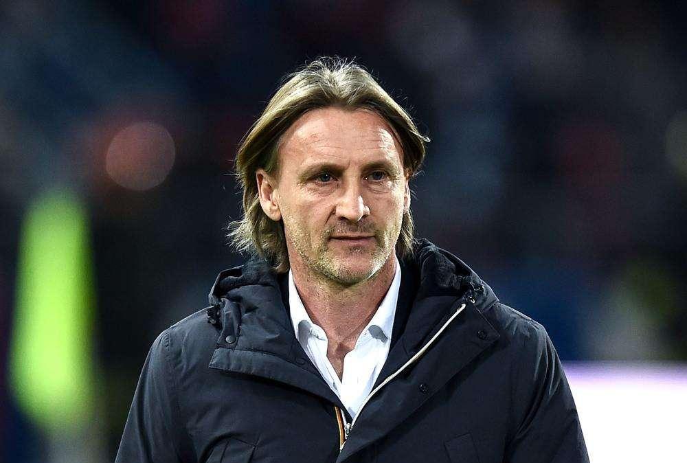 Il primo allenamento di Nicola al Fila in vista del Benevento