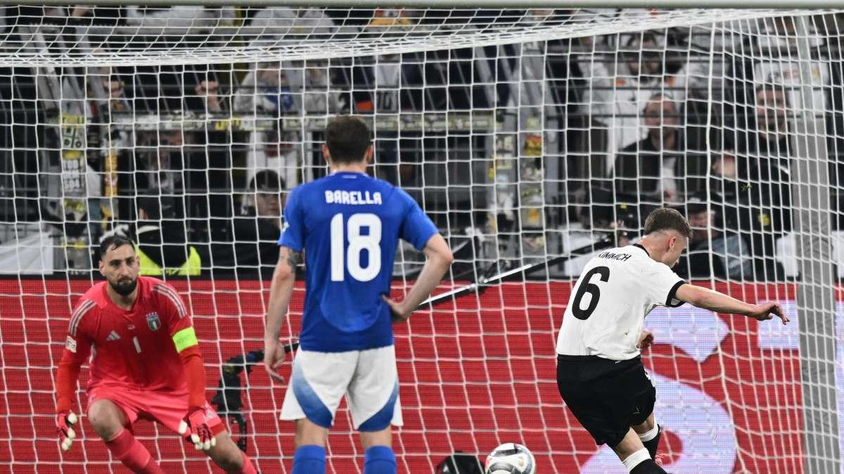 Partita senza storia a Dortmund: Germania avanti 3-0 sull'Italia all'intervallo 