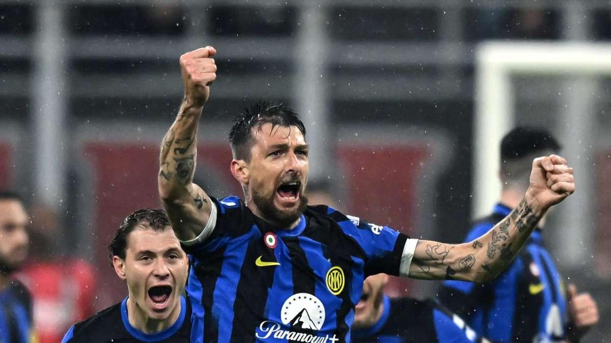 Serie A - Tante occasioni nel primo tempo, per ora l'Inter si cuce lo scudetto