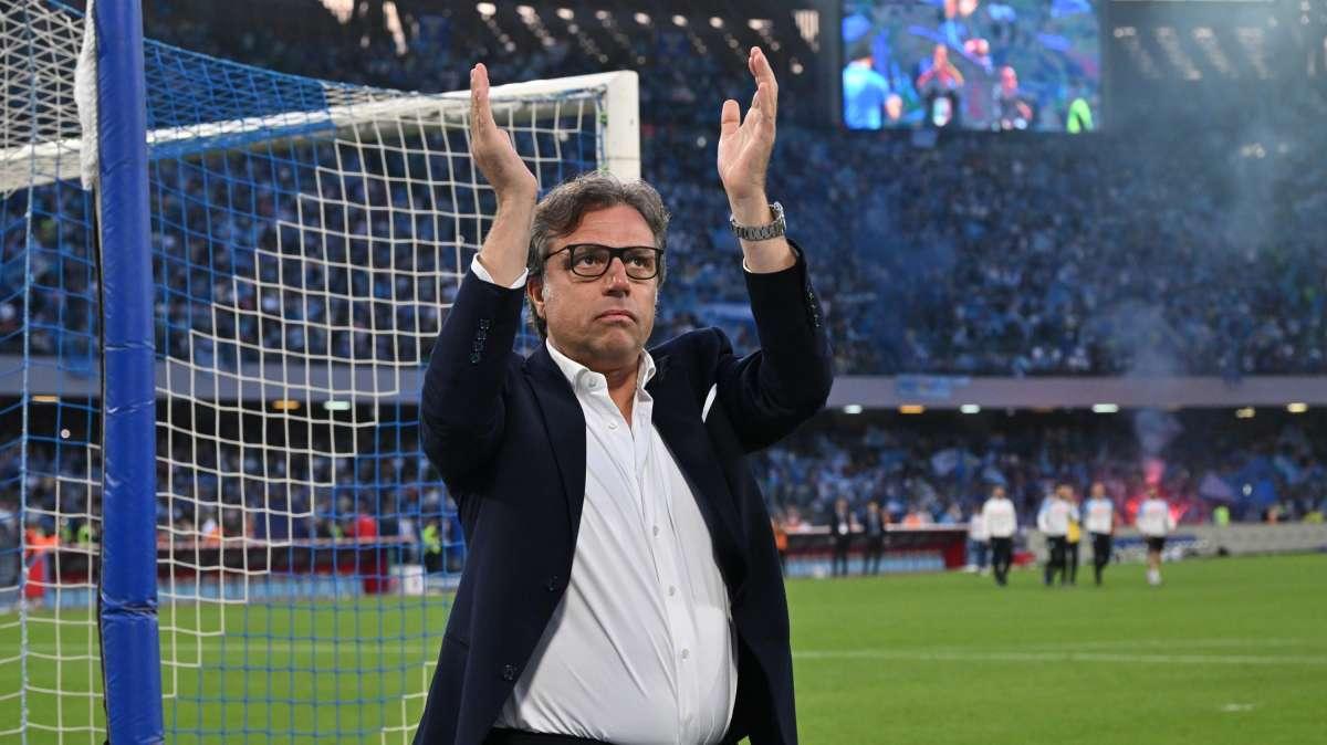 Napoli, Giuntoli nel mirino della Juve 