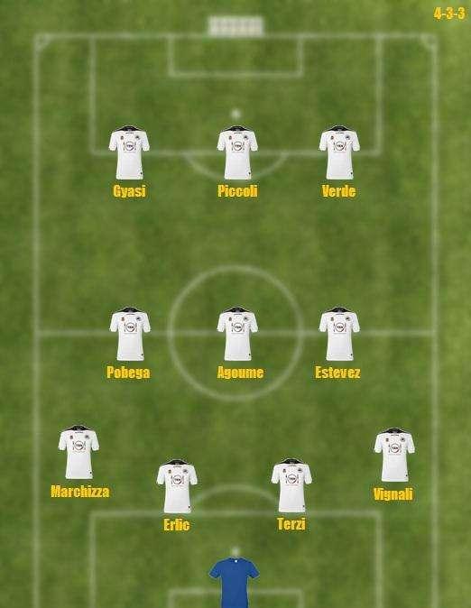 Probabile formazione Spezia - Galabinov o Piccoli al posto di Nzola