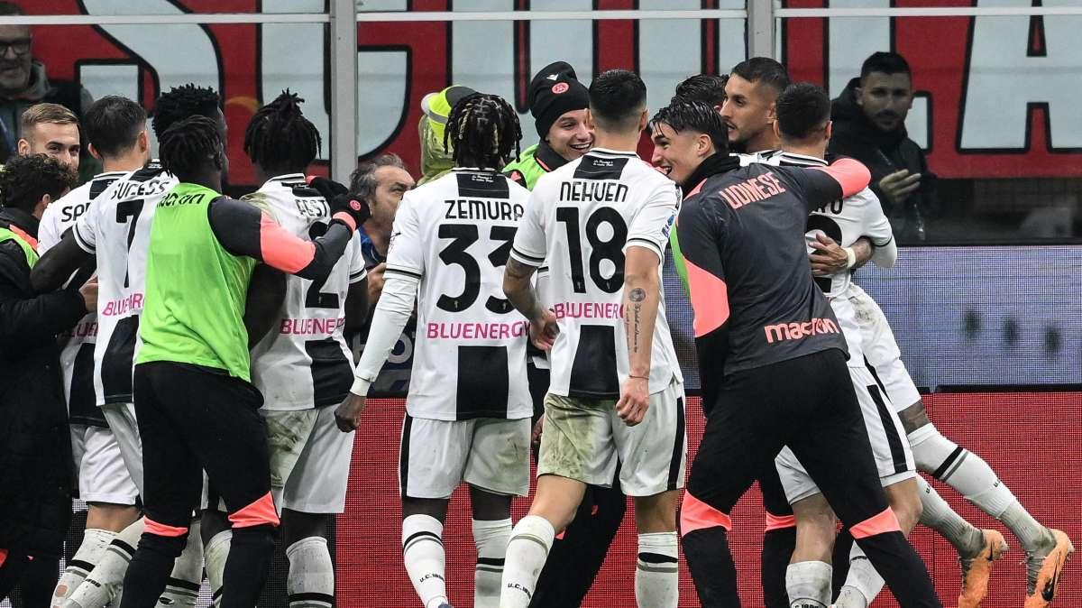 Udinese finora meglio in trasferta che in casa in questa stagione
