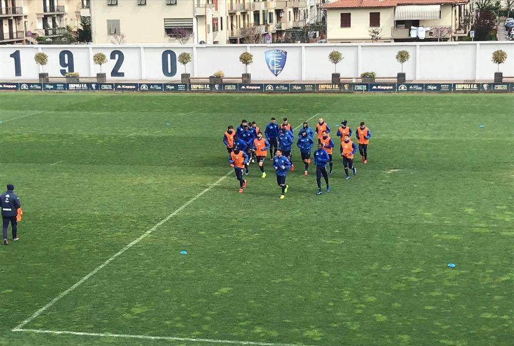 L'Empoli arriva alla sfida di domani senza La Gumina, Antonelli e Diks. Acciaccato Caputo