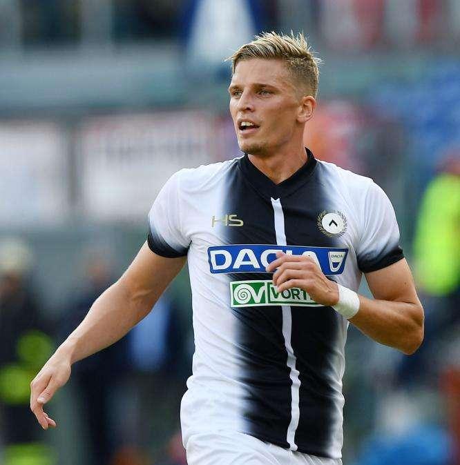 Udinese, i 22 convocati: ce la fanno Stryger Larsen e Widmer